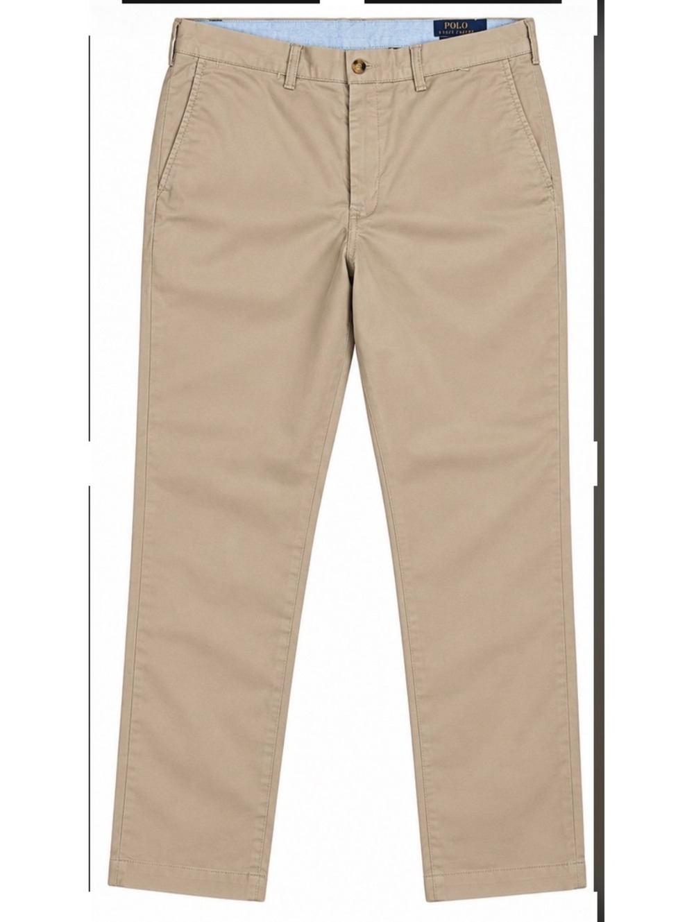 Polo Ralph Lauren Men’s Stretch Straight Fit Chino Pants Khaki 36x34 NWT